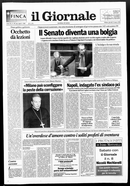 Il giornale : quotidiano del mattino